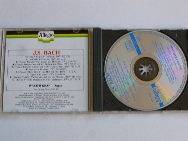 J.S. Bach - Walter Kraft / Organ