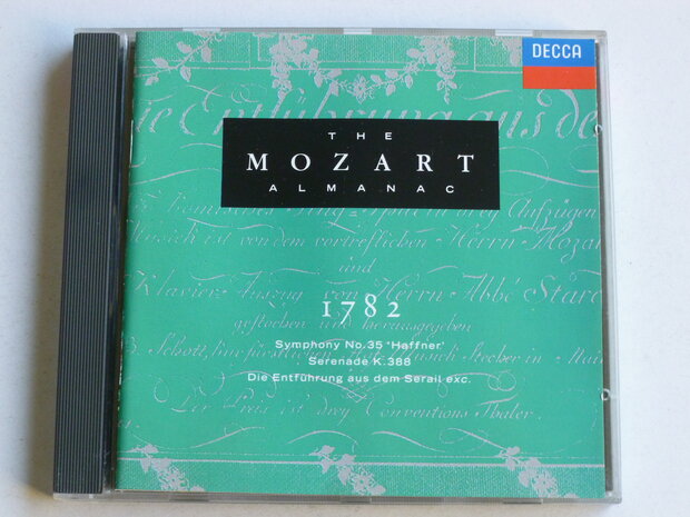 The Mozart Almanac vol X - 1782