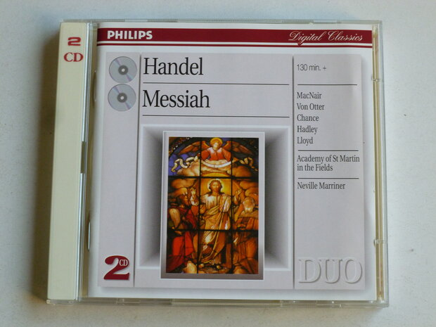 Handel - Messiah / Von Otter, Neville Marriner (2 CD)