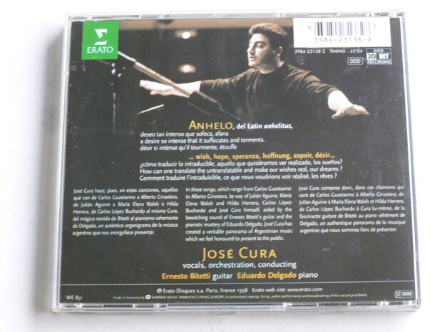 Anhelo Jose Cura - Argentinian Songs