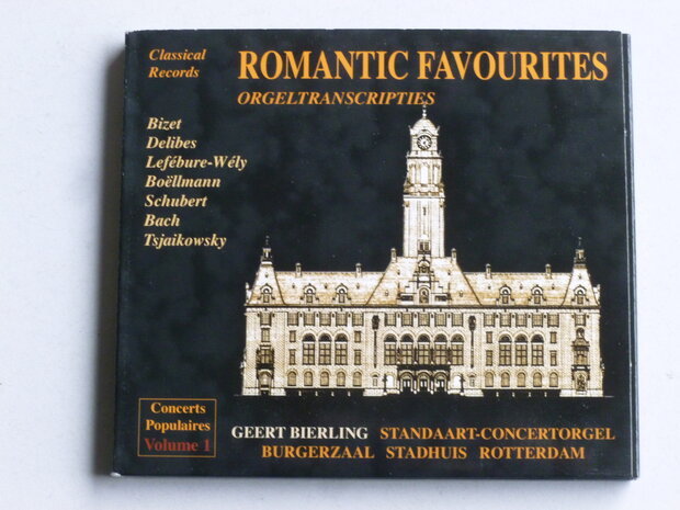 Romantic Favourites - Orgeltranscripties vol.1 / Geert Bierling