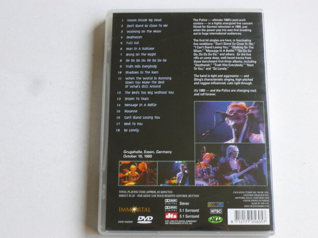 The Police - In Concert Germany 1980 (DVD)