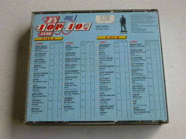  25 Jaar Top 40 Hits - Deel 1 / 1965 -1968 (2 CD)