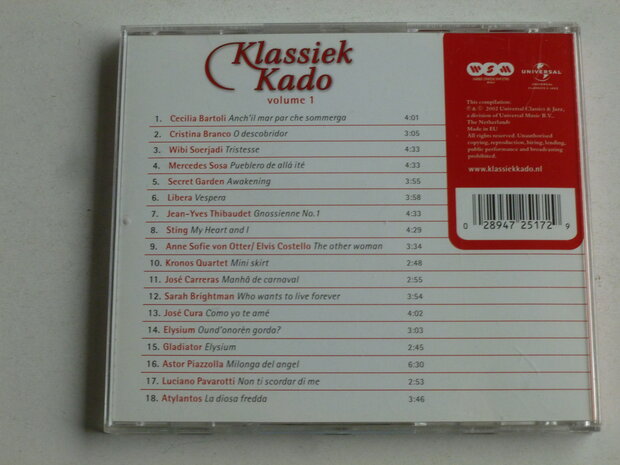 Klassiek Kado - volume 1