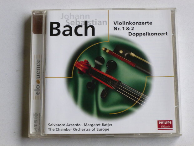 Bach - Violinkonzerte nr. 1 & 2 / Salvatore Accardo, Margaret Batjer