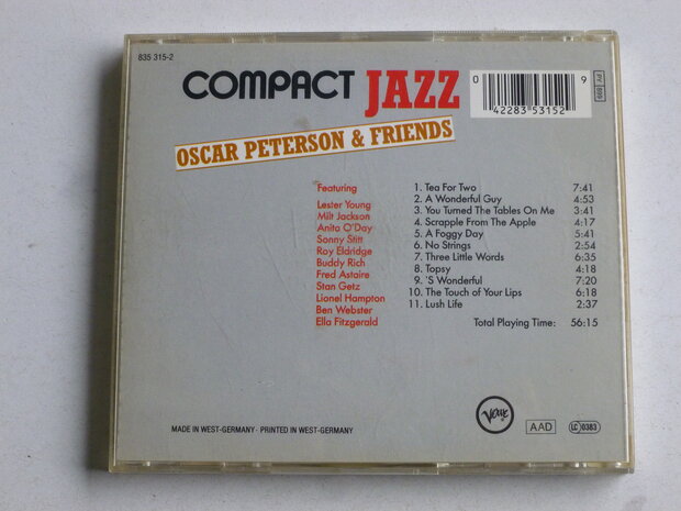 Oscar Peterson & Friends - Compact Jazz