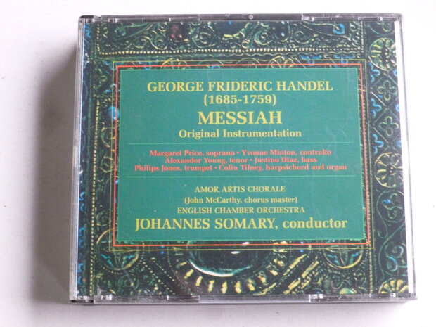 Handel - Messiah / Margaret Price, Yvonne Minton, Johannes Somary (2 CD)