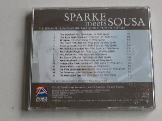 Sparke meets Sousa - The Johan Willem Friso Military Band