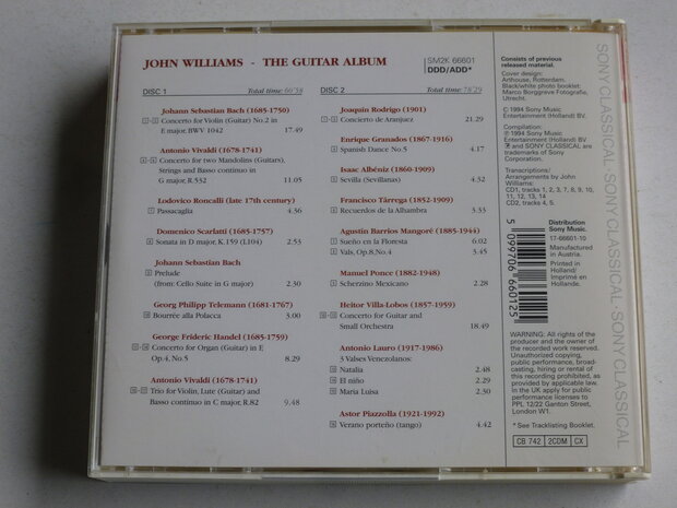 John Williams - The Guitar Album (2 CD)