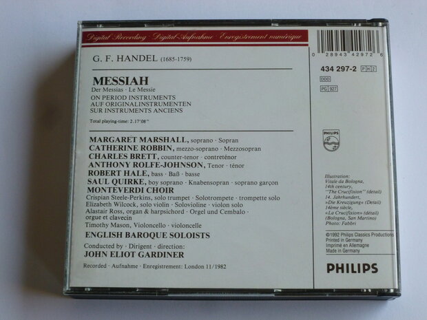 Handel - Messiah / John Eliot Gardiner (2 CD)