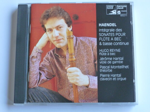 Haendel - Sonates pour Flute / Hugo Reyne, Jerome Hantai, Pierre 