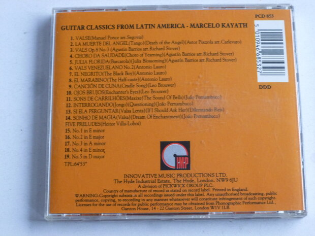 Marcelo Kayath - Guitar Classics from Latin America