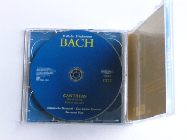 W.E. Bach - Cantatas / Hermann Max (2 CD)