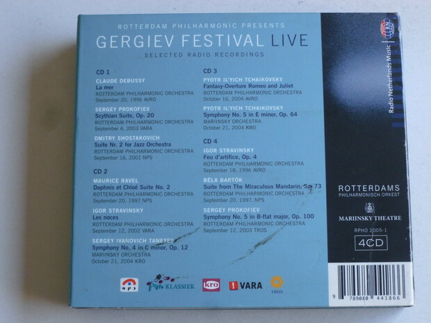 Gergiev Festival Live - Selected Radio Recording (4 CD)