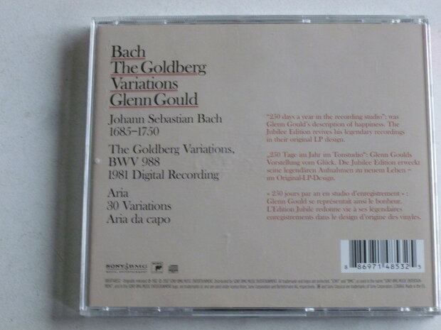 Bach - The Goldberg Variations / Glenn Gould (geremastered)