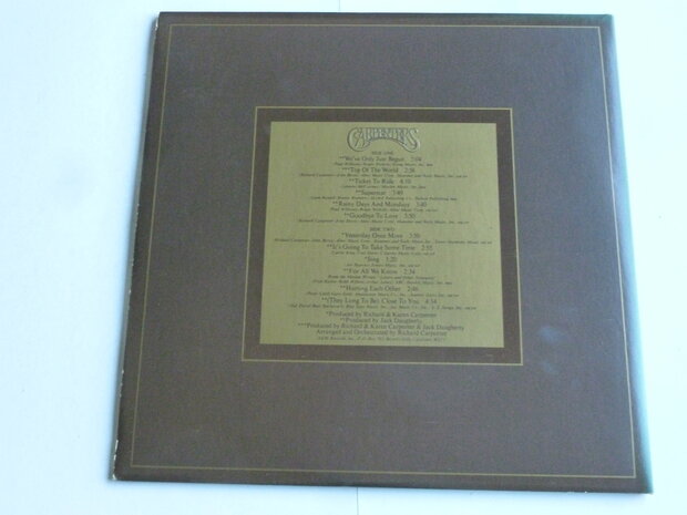 Carpenters - The Singles 1969 - 1973 (LP)