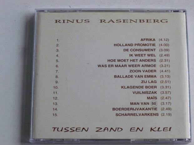 Rinus Rasenberg - Tussen Zand en Klei