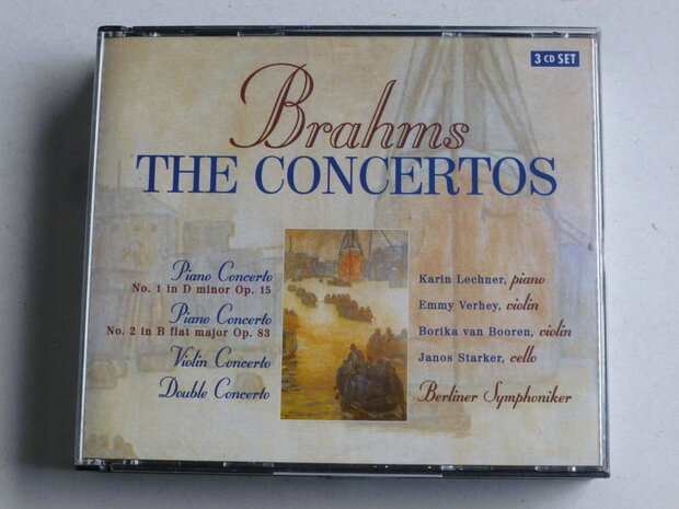 Brahms - The Concertos / Emmy Verhey, Janos Starker (3 CD)