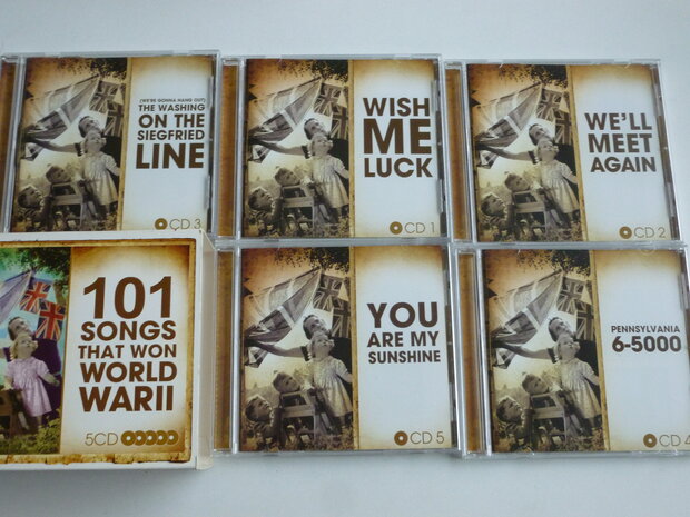 101 Songs that won World War II (5 CD)