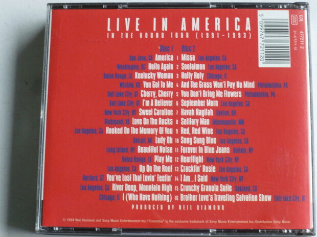 Neil Diamond - Live in America (2 CD)