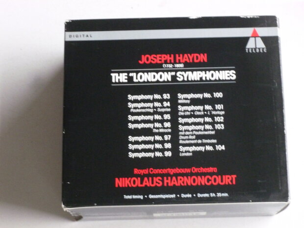 Haydn - The London Symphonies / Harnoncourt (6 CD)