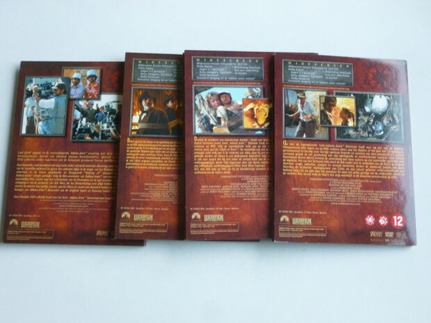 The Adventures of Indiana Jones - The Complete 4 DVD Movie Collection 