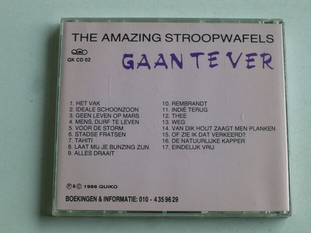 The Amazing Stroopwafels - Gaan te ver