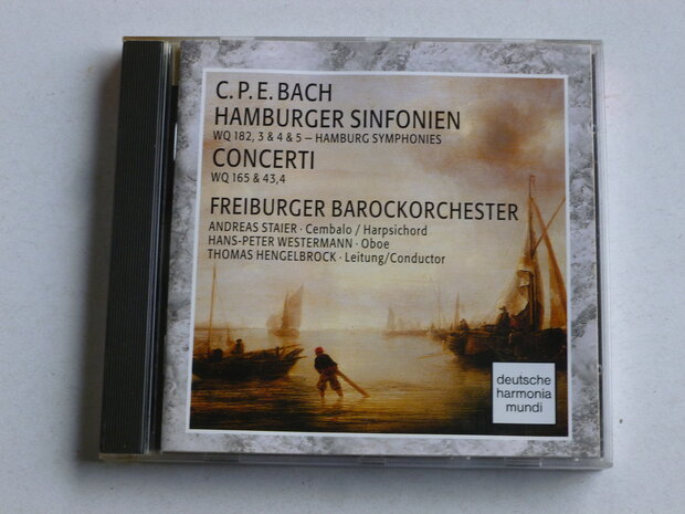 C.P.E. Bach - Hamburger sinfonien / Andreas Staier