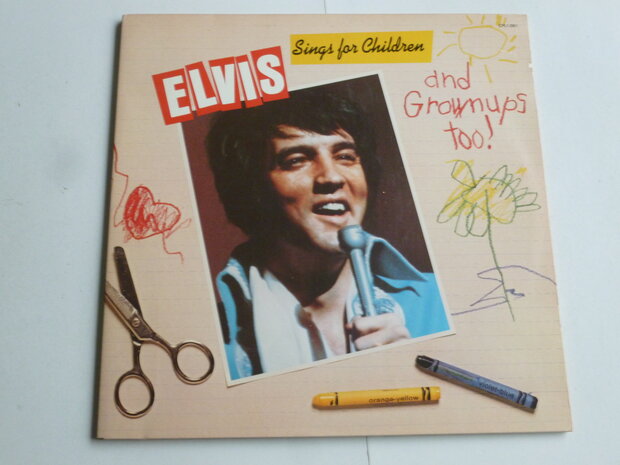 Elvis Presley - Sings for Children and Grownups too! (LP) USA