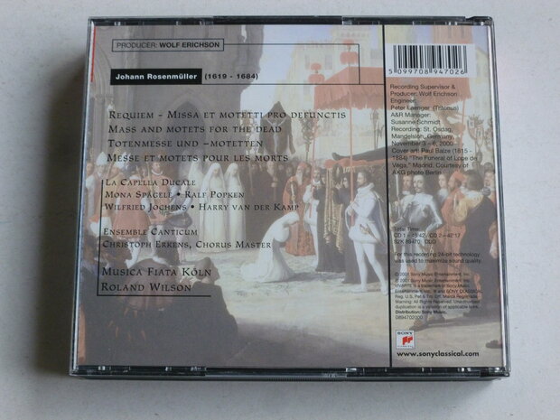 Rosenmüller - Requiem / Roland Wilson (2 CD)