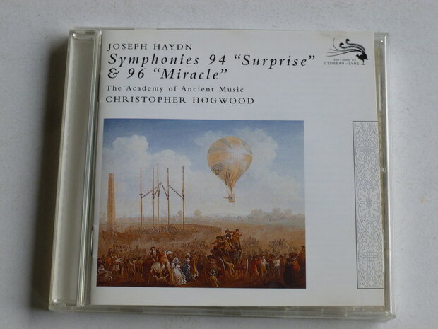 Haydn - Symphonies 94 & 96 / Christopher Hogwood