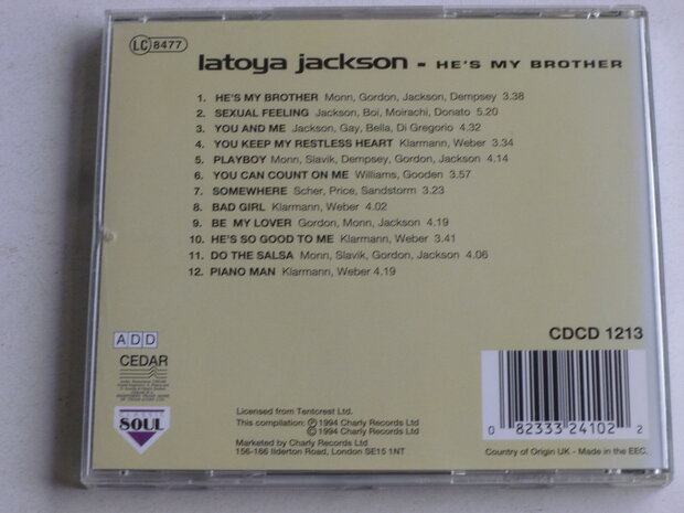 Latoya Jackson - He's my brother