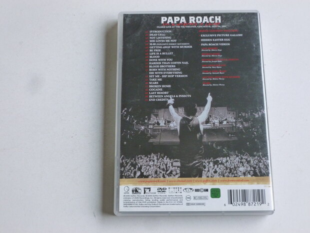 Papa Roach - Live & Murderous in Chicago (DVD)