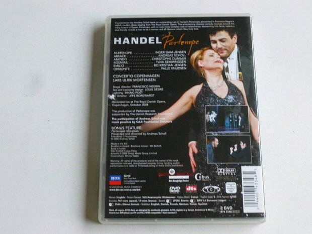 Handel - Partenope / Scholl, Dam-jensen, Negrin (2 DVD)