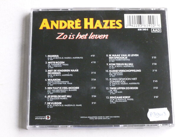 Andre Hazes - Zo is het leven