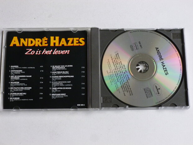 Andre Hazes - Zo is het leven