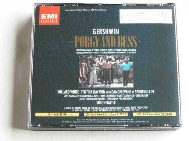 Gershwin - Porgy and Bess / Simon Rattle (3 CD)