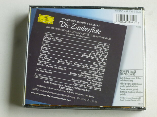 Mozart - Die Zauberflöte / Karl Böhm (3 CD)