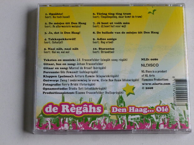 De Regahs - Den Haag... Ole