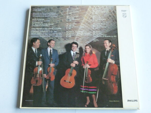 Boccherini - The Guitar Quintets / Pepe Romero (3 LP)