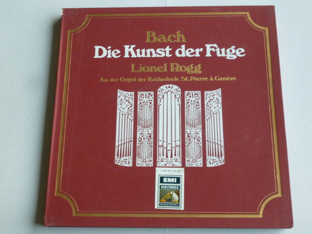 Bach - Die Kunst der Fuge / Lionel Rogg (2 LP)