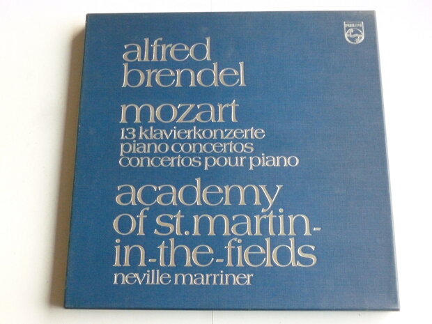 Mozart - 13  Klavierkonzerte / Alfred Brendel, Marriner (8 LP)