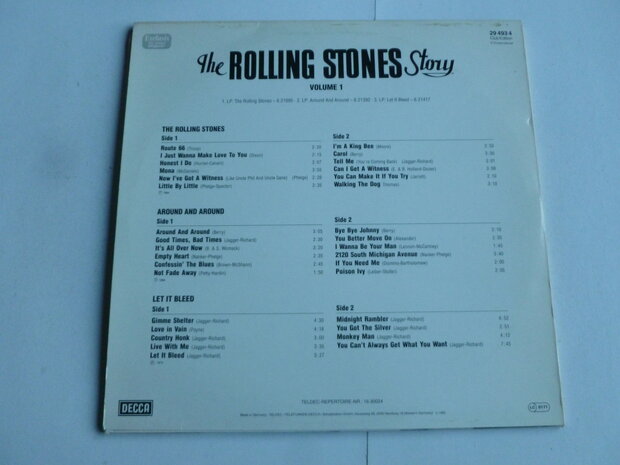 The Rolling Stones Story vol.1 (3 LP)