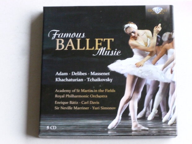 Famous Ballet Music - Adam, Delibes, Massenet, Khachaturian, Tchaikovsky (5 CD)