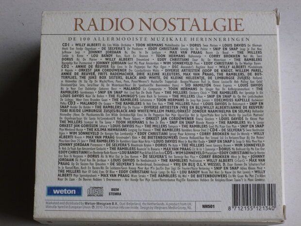 Radio Nostalgie - De 100 Allermooiste Muzikale Herinneringen (5 CD)