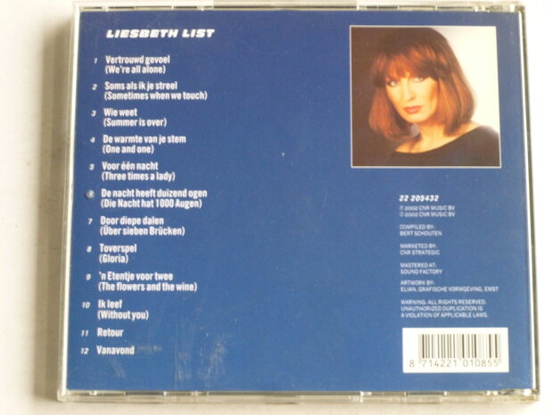 Liesbeth List (CNR Music)