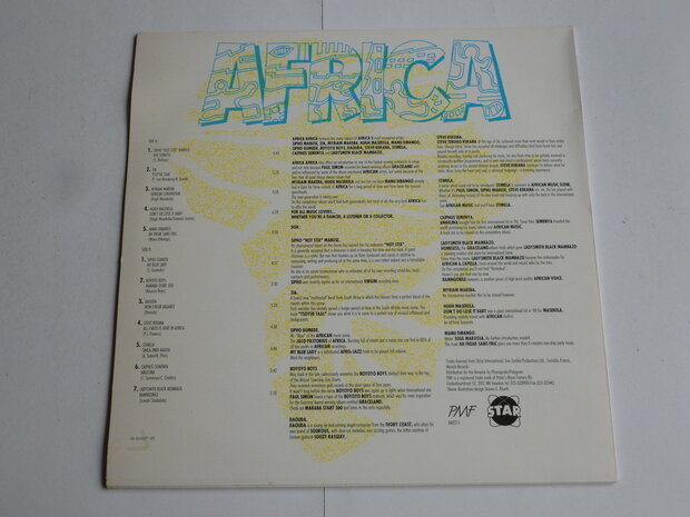 Africa - Africa various artist (star) LP