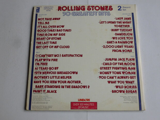 Rolling Stones - 30 Greatest Hits (2 LP)