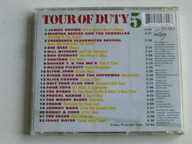 Tour of Duty 5