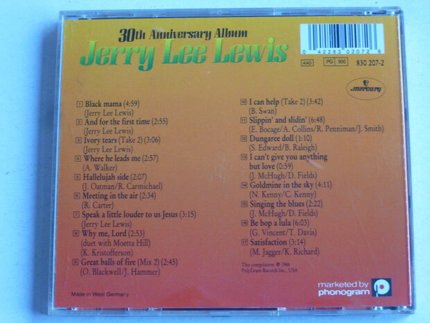 Jerry Lee Lewis - 30 th Anniversary Album